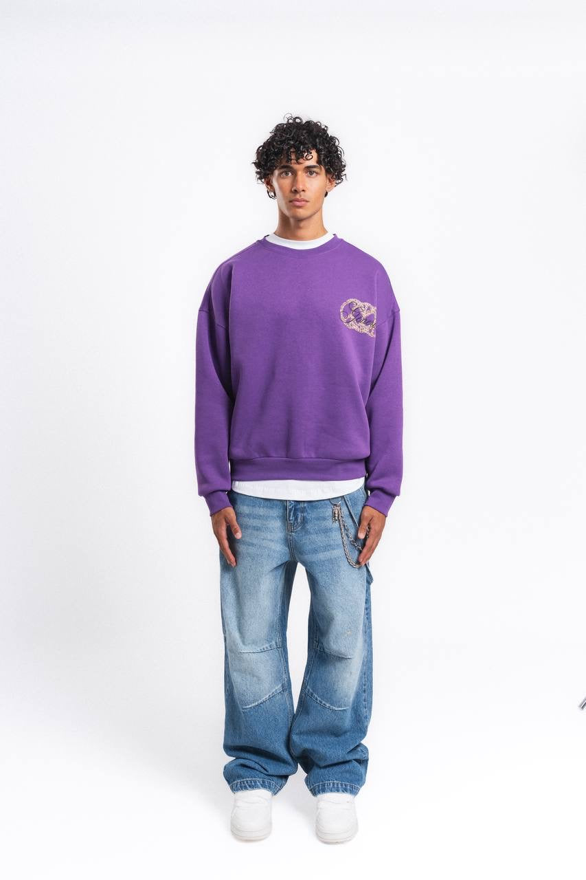 Dukserica sa printom na ledjima
