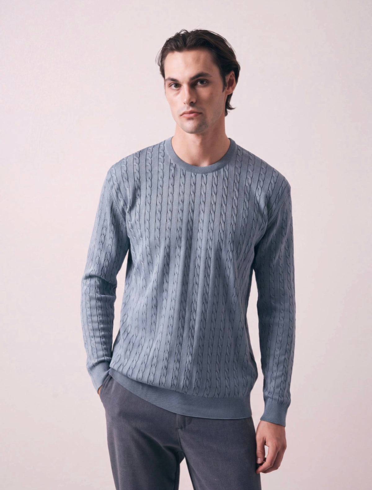 Rebrasti polo dzemper